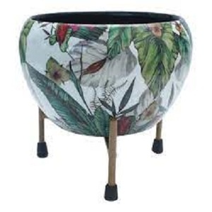 Soporte de hierro nórdico suculenta decoración interior escritorio balcón pequeña maceta de Metal - Product Image 5