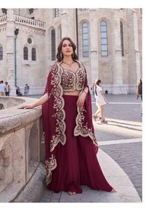 เสื้อเบลาส์ Palazzo ชุดแต่งกายสำหรับดูแพคสถาน - Product Image 3