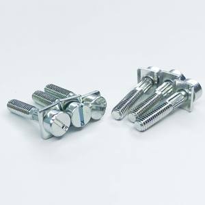 Bon prix OEM/ODM DIN 787 M4~M12 SS304/SS316 Boulons à tête hexagonale à bride dentelée Boulons à bride Construction - Product Image 1