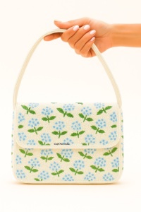 Sac à bandoulière carré durable avec broderie de perles, fermeture magnétique, léger et portable, sac à main tendance - Product Image 2