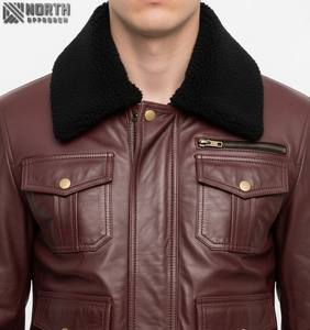 Nueva y famosa llegada con estilo, a la moda ropa de invierno, chaquetas de piel de oveja para mujer, tendencia superior con buen diseño personalizado, cuero para mujer - Product Image 4