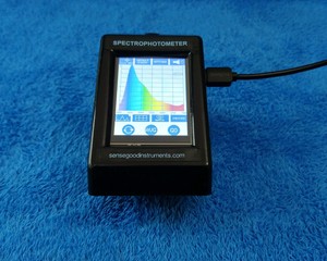Sensegood TS serisi taşınabilir kolorimetre renk spektrofotometre spektrum analizörü 1 yıl garanti