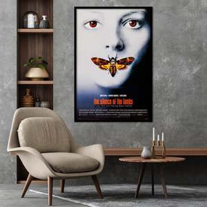 Póster de la Película El Silencio de las Vacas Sacrificadas, Diseño Moderno en Papel para Decoración de Pared - Product Image 2