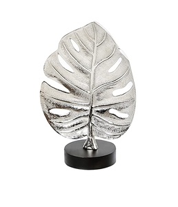 การออกแบบใหม่ประติมากรรมโลหะสำหรับตกแต่งบ้านการออกแบบใหม่ประติมากรรมโลหะชุบทองพร้อมฐานหินอ่อน - Product Image 3