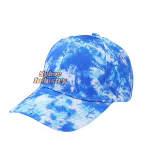 หมวกวิ่งกีฬา6แผงสำหรับผู้ชายหมวกสำหรับใส่ตกปลาแบบผูกย้อมสีมีสไตล์ออกแบบได้ตามต้องการสำหรับฤดูร้อน - Product Image 2