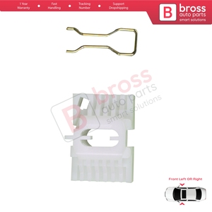 Clips de Reparación de Elevalunas Delanteros BWR747 para Voyager, Town & Country, Caravan, Grand Van CH1351112 CH1350112 - Product Image 4