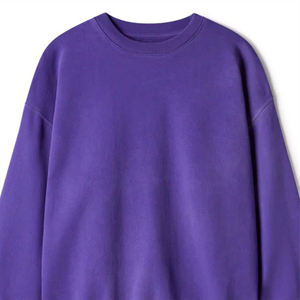 Sudadera clásica de cuello redondo de lana para hombres y mujeres, ligera, cálida y perfecta para descansar o actividades al aire libre básicas, mezcla de algodón - Product Image 5