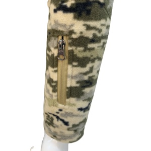 Camuflaje al aire libre táctico cálido poliéster polar chaqueta abrigo con su logotipo personalizado y servicio de marca OEM - Product Image 6