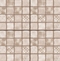 Série marocaine de taille de 600x600mm avec Surface mate, carreaux de mur et de sol émaillés en céramique, elle peut être utilisée pour les bars à domicile