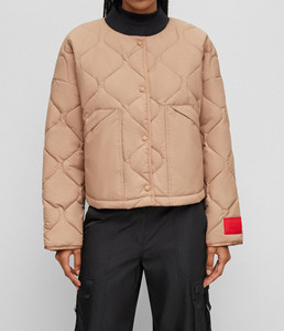 Chaqueta Acolchada Impermeable de Diseño Premium, Directo de Fábrica, con Logotipo Personalizado, Chaqueta Larga Acolchada para Mujer, Chaqueta de Invierno al por Mayor - Product Image 1