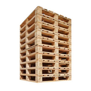 Palet de Madera de Doble Cara con Entrada de 4 Vías, Estándar Europeo, Palet Euro Epal, Origen EE. UU., Palets Euro Nuevos y Usados de Marca - Product Image 1