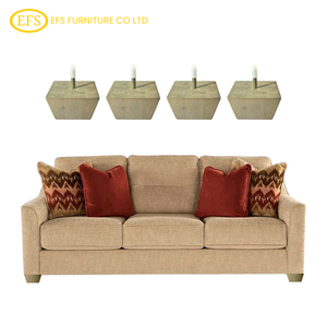 Pieds de canapé en bois massif design pieds de table 4.5cm pieds de meubles modernes du milieu du siècle Service OEM durable et solide - Product Image 1