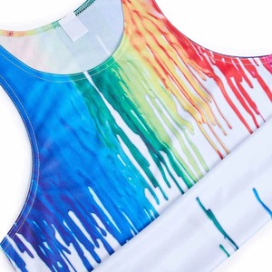 Polyester/coton, séchage rapide, écologique, motif à carreaux, coupe ajustée, débardeur personnalisé, impression personnalisée, débardeur sans manches pour homme - Product Image 4