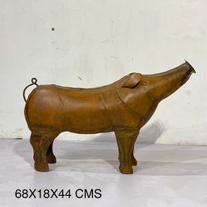 Figurine d'animal rustique en fer forgé faite à la main pour la décoration intérieure - Product Image 5