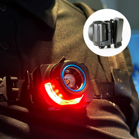 450LM Lampe frontale LED portable 5 modes Contrôle de mise au point Zoomable Étanche IP65 USB-C Lampe frontale LED rechargeable