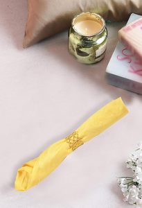 Handmade Gold Round Mesh Napkin Ring Metal Home Decor for Everyday <b>Dining</b> Parties and <b>Table</b> <b>Centrepiece</b> - Product Image 6