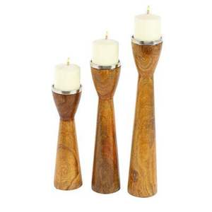 New Launch Decorative Wood <b>Candle</b> Holders <b>Lanterns</b> & Jars for Home Lighting for Interior Christmas Decor unique <b>candle</b> jars - Product Image 2