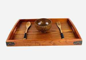 Bols de fête en bois écologiques avec base sur pied, style zen asiatique, couleur naturelle, pour usage domestique - Product Image 6