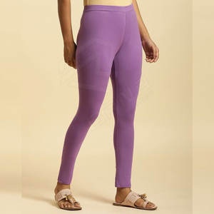 Nueva moda de cintura alta para mujer pantalones de entrenamiento transpirable poliéster Spandex personalizado al por mayor Fitness gimnasio Leggings mujeres - Product Image 3