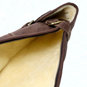 Housse de fusil en cuir véritable imperméable, tactique, de chasse, d'hiver, robuste, sur mesure, couleurs unies, antidérapante - Product Image 6