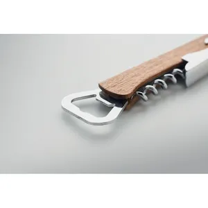 Cavatappi e Apribottiglie 3-in-1 in Lana e Sughero Sostenibile con Design Unico - Product Image 1