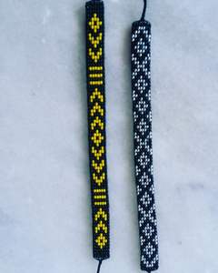 Brazalete de Cuentas Bordadas a Mano de Diseño Moderno, Certificado por IGI, Estilo Lujoso y Ligero, Hecho en India - Product Image 4