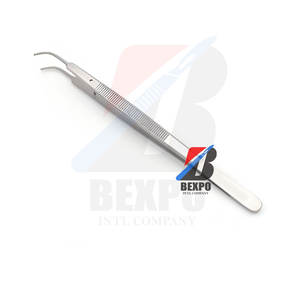 Pinzas quirúrgicas de acero inoxidable, pinzas para astillas dentales, instrumento Manual de 9,5 cm - Product Image 4