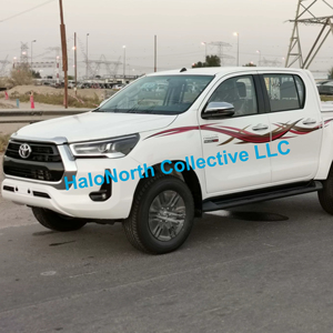 2021 for <b>Toy</b> ota Hilux Pickup Truck Low Mileage Manual <b>Gear</b> Box Japanese Import Dark Interior Rear Camera Left Steering - Product Image 1