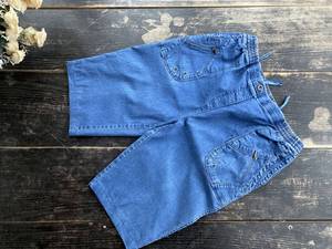 กางเกงยีนส์ขาสั้นทรงวินเทจ - Product Image 4