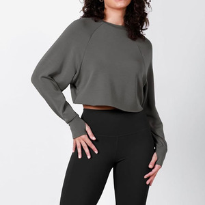 Nuevas sudaderas cortas de moda para mujer, sudaderas cortas de gran tamaño de calidad superior para mujer, sudaderas cómodas y transpirables - Product Image 1