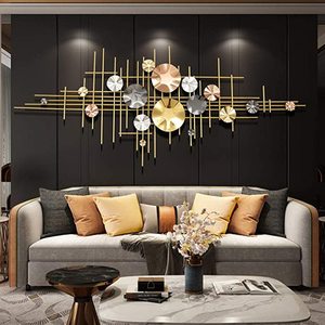 แผ่นโลหะตกแต่งผนังศิลปะสมัยใหม่ดีไซน์กาแล็คซี่ใหม่สำหรับดิวาลีห้องนั่งเล่นห้องนอนสำนักงานงานแต่งงานงานวันเกิด - Product Image 1