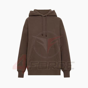 Sudadera holgada de felpa francesa transpirable ligera para mujer personalizada de alta calidad, Top básico de Yoga con hombros caídos de algodón suave - Product Image 4