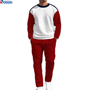 Conjunto Deportivo de Invierno Unisex de Talla Grande, Sudadera con Capucha Delgada Estampada y Pantalones Deportivos Holgados para Hombre - Product Image 2