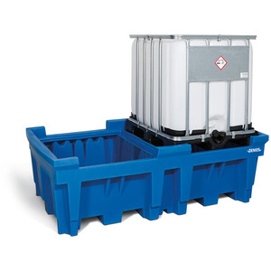 Bacino di contenimento in polietilene (PE) per 2 IBC da 1000 litri - Product Image 1
