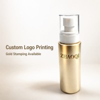 Flacon pulvérisateur à fine brume PET 100 ml, pompe 24/410, emballage cosmétique pour toner et essence, couleur et logo personnalisés, OEM