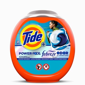 Experimente la lavandería de calidad premium con Tide Febreze Pods Compre hoy para una frescura vibrante La entrega rápida garantiza un servicio rápido - Product Image 1