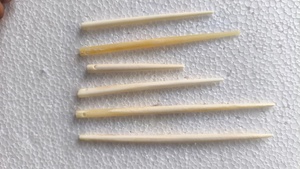 Agujas de tejer de hueso natural portátiles hechas a medida para reventa de manualidades de mechones y ganchillo para proyectos de arte y artesanía - Product Image 4