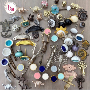 Global Supplier Offers Rustic Metal Crystal Glass Cover <b>Watch</b> Cabinet Knobs for <b>Kids</b> Outdoor Various Bathroom Warehouse Villa - Product Image 2