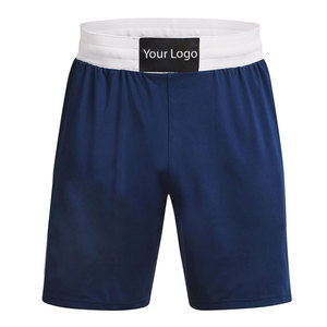Pantalones cortos de boxeo ligeros y cómodos con cintura media elástica Producto de venta en línea - Product Image 1