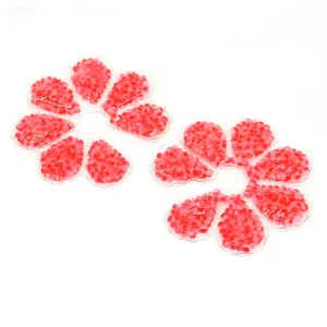 CSI 2 in 1 Colors Gel Beads Breastfeeding Moms Hot Cold Therapy Packs Reusable Breast Therapy Packs