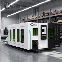 Machine de découpe laser à fibre 2-en-1 haute performance pour tôles et tubes métalliques, pour la découpe industrielle continue des métaux