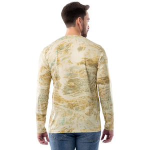 Camisas de Pesca de Manga Larga con Protección UV de Secado Rápido para Hombre, Diseño Personalizado de Moda OEM ODM 2025 - Product Image 2