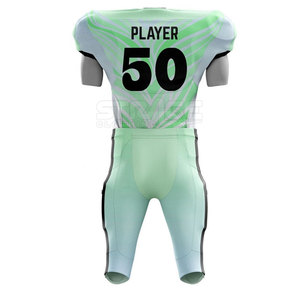 Uniforme de Fútbol Americano Cómodo de Manga Corta y Transpirable con Tecnología de Secado Rápido y Resistente, Diseño Listo para el Juego - Product Image 2