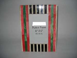 Handmade Multi-Color Bone <b>Photo</b> <b>Frame</b> for Tabletop Decoration - Product Image 2
