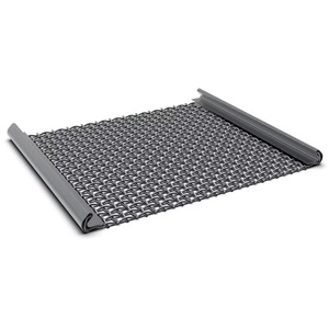 65Mn đen dây lưới màn hình lưới với đối diện trên móc dệt <span class=keywords><strong>crimped</strong></span> dây đồng bằng dệt phong cách cho thị trường UAE - Product Image 1