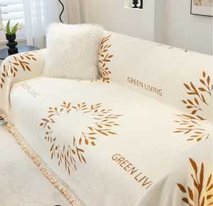 Funda de Sofá Chenille de 3 Plazas |   Funda Protectora para Muebles, Funda de Chenilla Premium para Sofá de 3 Plazas, Tela Suave con Textura - Product Image 2