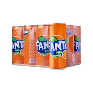 Fanta krem Soda meyveli meşrubat dolum makinesi kalite yüksek VietNam 320ml x 24 kutular