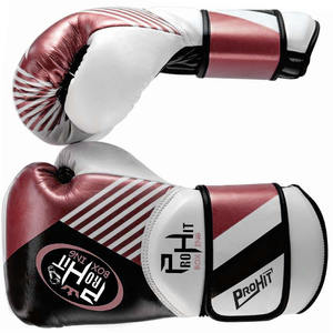 Ropa deportiva con empuñaduras Guantes de boxeo personalizados de diseño profesional más vendidos Guantes de boxeo de lucha de cuero con dedos completos - Product Image 2