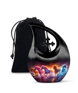 โกศโลหะรูปช้างสำหรับผู้หญิงรูปทรงโกศขนาดเล็กสำหรับผู้ใหญ่เพศชายขี้เถ้าสำหรับมนุษย์ - Product Image 1