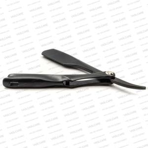 Navaja de Afeitar Japonesa Profesional Plegable |   Navaja de Afeitar Recta para Barbería, Negra, Vaslcare, al por Mayor - Product Image 6
